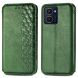 Чехол Deexe Rhombus Wallet для HMD Pulse Pro - Green (354516G). Фото 1 из 6