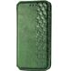 Чехол Deexe Rhombus Wallet для HMD Pulse Pro - Green (354516G). Фото 5 из 6