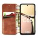 Чехол Deexe Rhombus Wallet для Realme C65 - Brown (353930Z). Фото 2 из 9