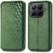Чехол Deexe Rhombus Wallet для Xiaomi 17T - Green (408822G). Фото 2 из 8