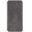 Чехол Deexe Rhombus Wallet для Xiaomi Redmi 14C / Redmi A4 5G / Poco C75 - Grey (366053H)