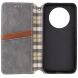 Чехол Deexe Rhombus Wallet для Xiaomi Redmi 14C / Redmi A4 5G / Poco C75 - Grey (366053H). Фото 2 из 4
