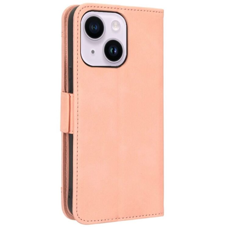 Чохол Deexe Wallet Stand для Apple iPhone 15 - Pink: фото 6 з 6