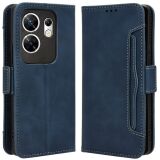 Чохол-книжка з кишеньками Deexe Wallet Stand для Infinix Zero 30 - Blue: фото 1 з 8