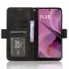 Чехол Deexe Wallet Stand для Motorola Moto G55 - Black (366107B). Фото 3 из 7