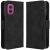 Чехол Deexe Wallet Stand для Motorola Moto G55 - Black: фото 1 из 7