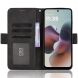 Чохол Deexe Wallet Stand для Motorola Moto G56 - Black (383114B). Фото 5 з 14