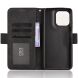 Чохол Deexe Wallet Stand для Motorola Moto G56 - Black (383114B). Фото 4 з 14