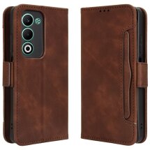 Чохол Deexe Wallet Stand для OPPO A5 - Brown: фото 1 з 14