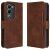 Чохол Deexe Wallet Stand для OPPO A5 - Brown: фото 1 з 14
