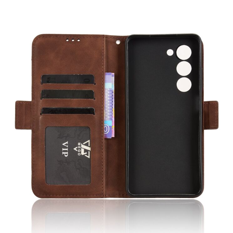 Чохол Deexe Wallet Stand для OPPO A5 - Brown: фото 4 з 14