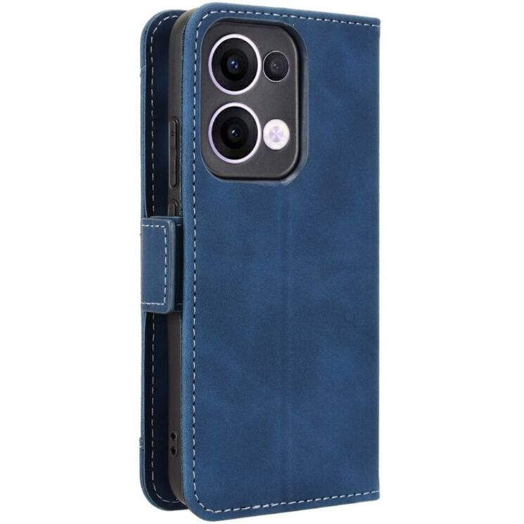 Чехол Deexe Wallet Stand для OPPO Reno 13 5G - Blue: фото 7 из 7