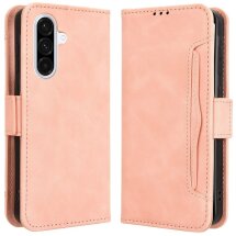 Чехол Deexe Wallet Stand для Samsung Galaxy A36 (A366) - Pink: фото 1 из 7