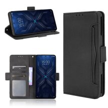 Чохол Deexe Wallet Stand для Xiaomi Black Shark 4 / 4 Pro - Black: фото 1 з 9