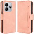 Чехол Deexe Wallet Stand для Xiaomi Redmi Note 14 5G - Pink (373406P)
