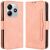 Чехол Deexe Wallet Stand для Xiaomi Redmi Note 14 5G - Pink: фото 1 из 7
