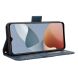 Чехол Deexe Wallet Stand для ZTE Blade A34 - Blue (366141L). Фото 4 из 7