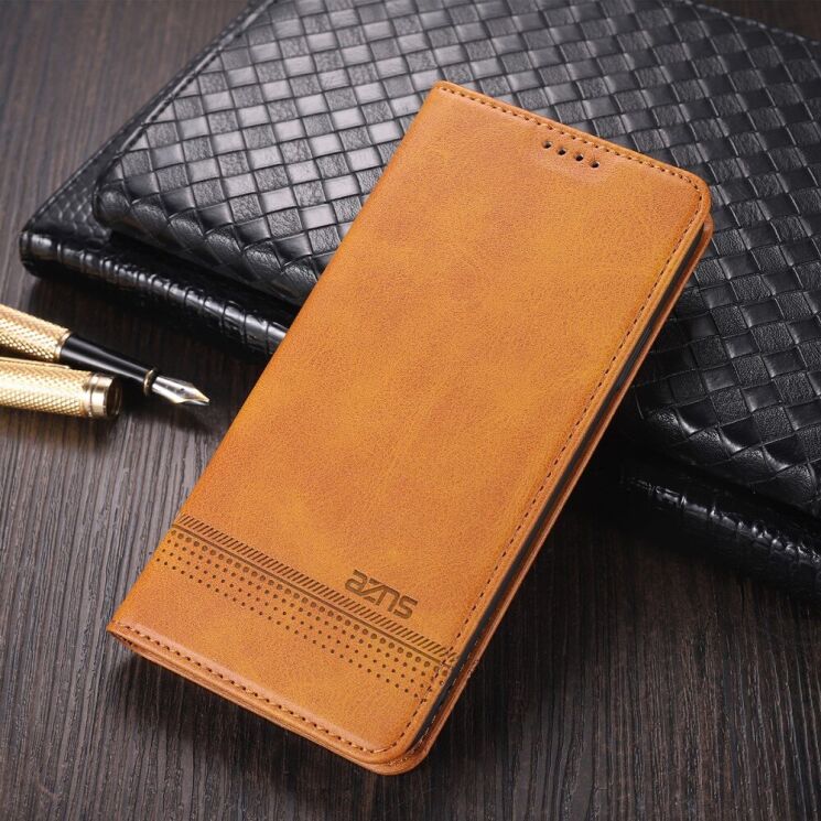 Чехол-книжка AZNS Classic Series для VIVO Y15s - Brown: фото 6 из 12