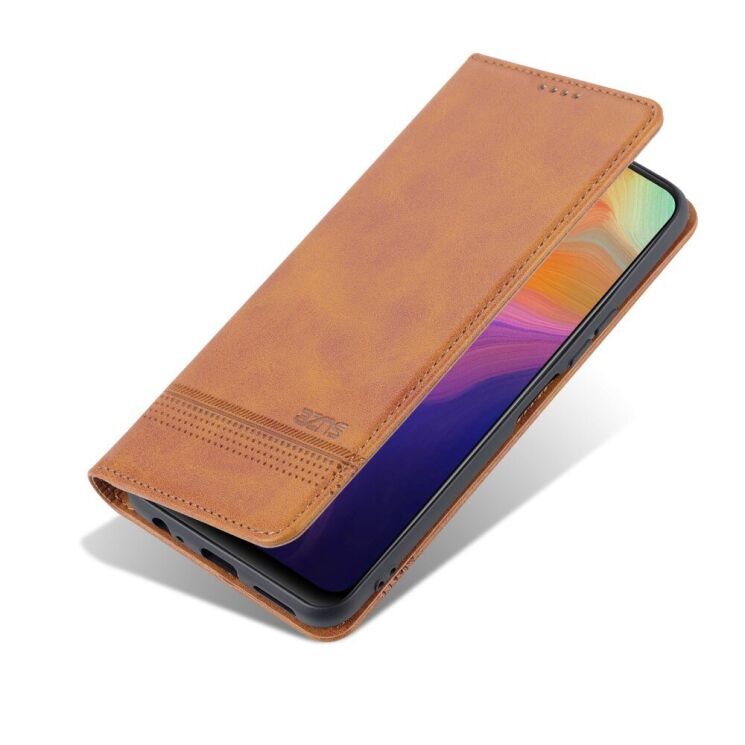 Чехол-книжка AZNS Classic Series для VIVO Y15s - Brown: фото 7 из 12