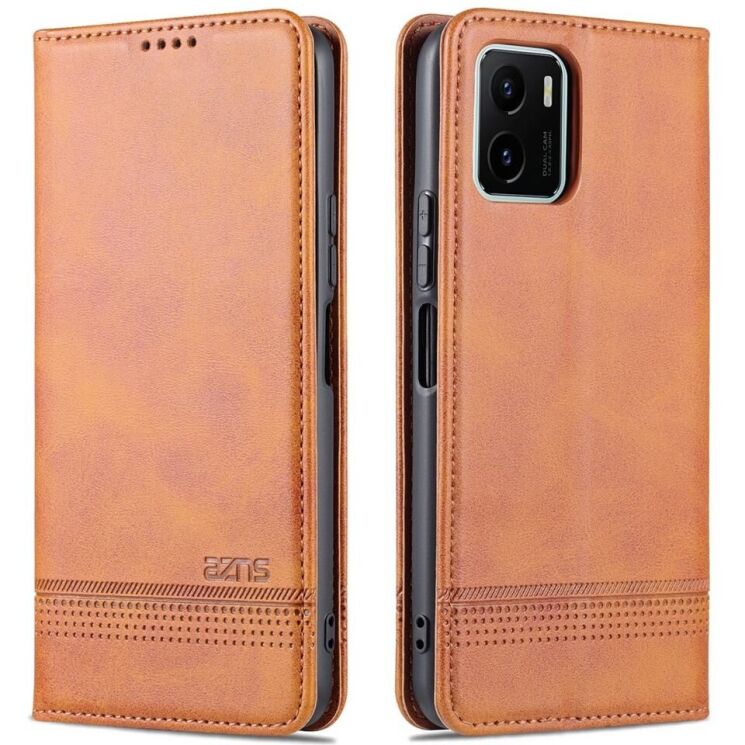Чехол-книжка AZNS Classic Series для VIVO Y15s - Brown: фото 1 из 12