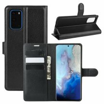 Чохол-книжка Deexe Book Type для Samsung Galaxy S20 (G980) - Black: фото 1 з 7