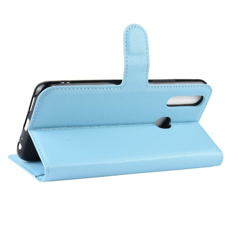 Классический чехол-книжка Deexe Book Type для VIVO Y17 - Blue: фото 5 из 6