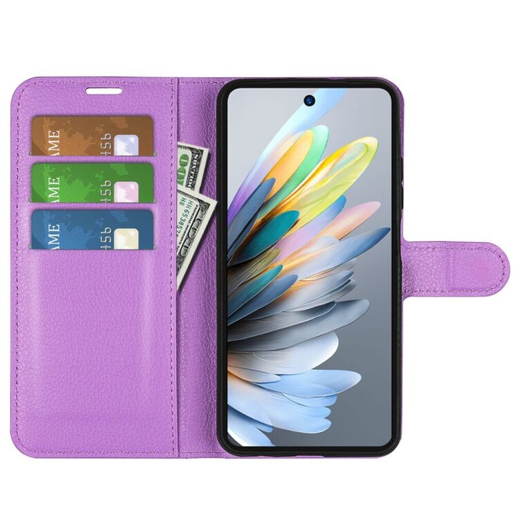 Чохол-книжка Deexe Book Type для ZTE Blade A75 - Purple: фото 2 з 9