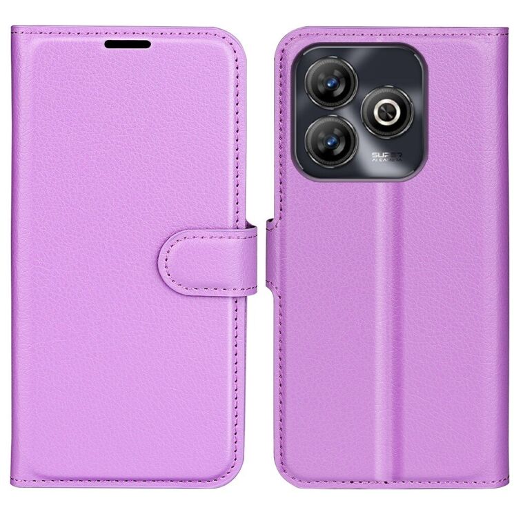 Чохол-книжка Deexe Book Type для ZTE Blade A75 - Purple: фото 1 з 9