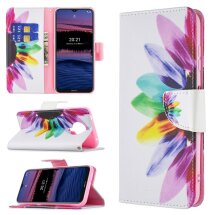 Чохол-книжка Deexe Color Wallet для Nokia G10 / G20 - Colorful Petals: фото 1 з 9