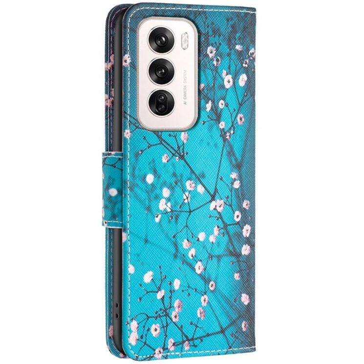 Чехол-книжка Deexe Color Wallet для OPPO Reno 12 - Plum Blossom: фото 3 из 7