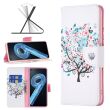 Чехол-книжка Deexe Color Wallet для Realme 9i / Oppo A76 / Oppo A96 - Flower Tree (296733G)