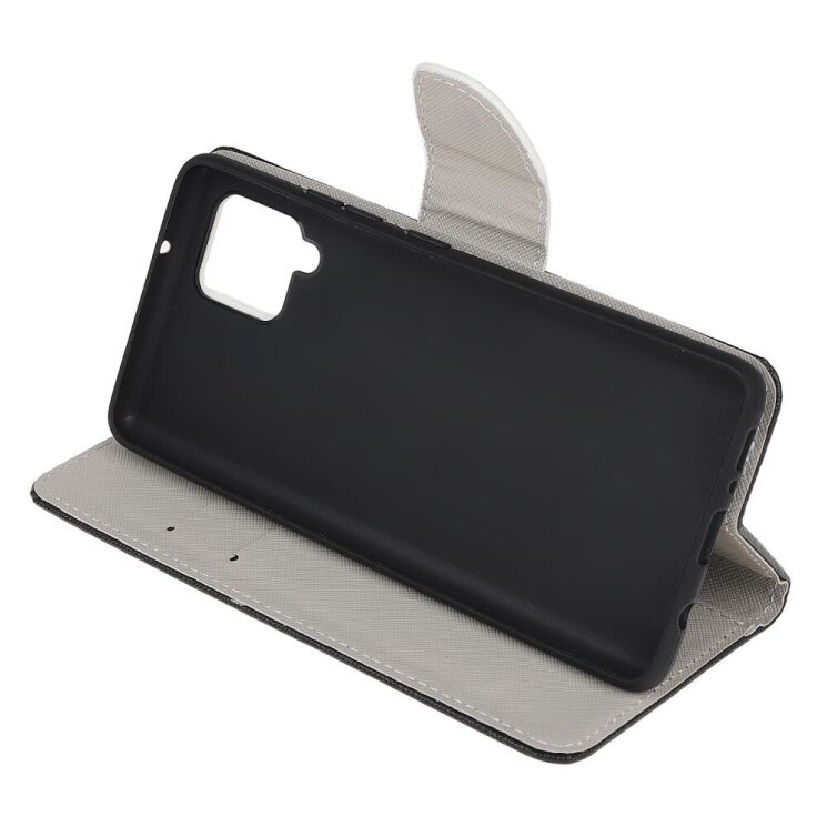 Чехол-книжка Deexe Color Wallet для Samsung Galaxy A12 (A125) / A12 Nacho (A127) / M12 (M127) - Purple Butterfly: фото 6 из 6