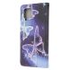 Чехол-книжка Deexe Color Wallet для Samsung Galaxy A12 (A125) / A12 Nacho (A127) / M12 (M127) - Purple Butterfly (260304E). Фото 3 из 6