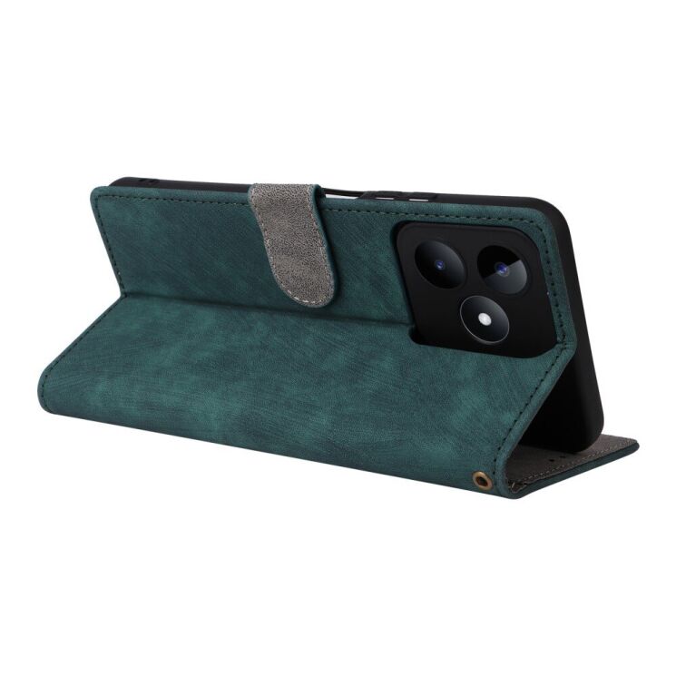 Чохол-книжка Deexe Delta Book для Realme C53 / C51 / Note 50 - Green: фото 4 з 7