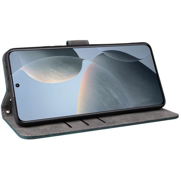 Чехол-книжка Deexe Delta Book для Xiaomi Poco X6 Pro - Green: фото 2 из 7