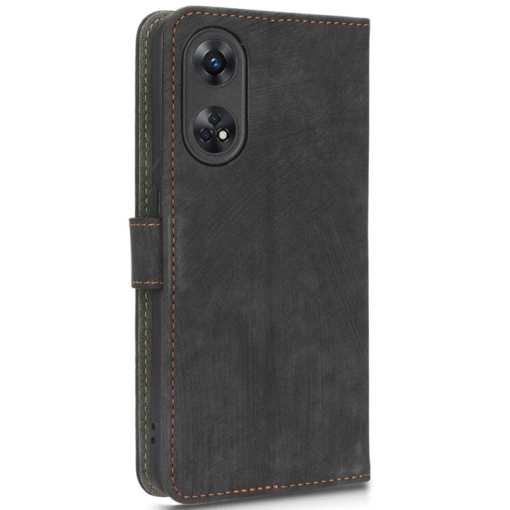 Чехол-книжка Deexe Delta Wallet для OPPO Reno 8T - Black: фото 3 из 6