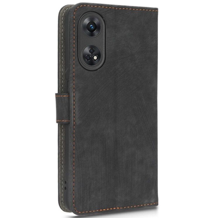 Чохол-книжка Deexe Delta Wallet для OPPO Reno 8T - Black: фото 3 з 6