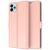 Чехол-книжка Deexe Faro Wallet для Xiaomi Redmi 13 - Rose Gold: фото 1 из 6