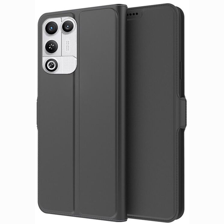 Чехол-книжка Deexe Faro Wallet для ZTE Nubia Red Magic 11 Air - Black (423101B) Чехол-книжка Deexe Faro Wallet для ZTE Nubia Red Magic 11 Air - Black: фото 1 из 7