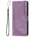 Чехол-книжка Deexe Lines Series для Infinix Hot 30 Play (X6835B) - Purple (327815V). Фото 5 из 12