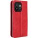 Чехол-книжка Deexe Retro Style для OnePlus 15T - Red (410402R). Фото 6 из 19
