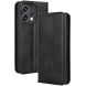 Чехол-книжка Deexe Retro Style для OPPO Reno 15 - Black (405700B). Фото 1 из 7