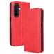 Чехол-книжка Deexe Retro Style для Samsung Galaxy A27 (A276) - Red (408612R). Фото 9 из 9