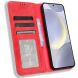 Чохол-книжка Deexe Retro Style для Samsung Galaxy S26 Plus (S947) - Red (407024R). Фото 6 з 20