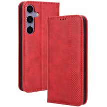 Чохол-книжка Deexe Retro Style для Samsung Galaxy S26 Plus (S947) - Red: фото 1 з 20