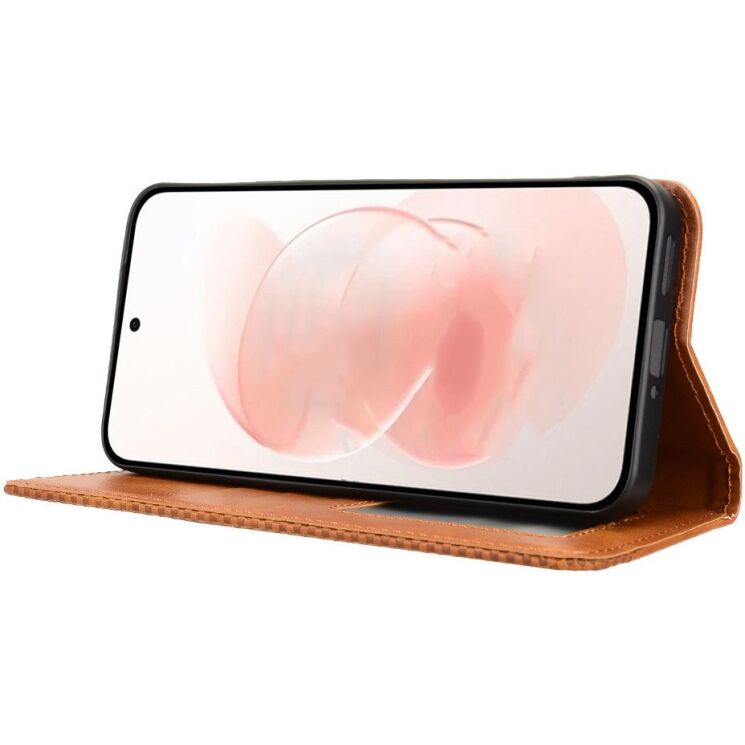 Чохол-книжка Deexe Retro Style для Xiaomi Redmi Note 17 Pro Plus - Brown (430601Z) Чохол-книжка Deexe Retro Style для Xiaomi Redmi Note 17 Pro Plus - Brown: фото 6 з 19