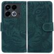 Чехол-книжка Deexe Tiger для Infinix Note 40 - Green (351426G)