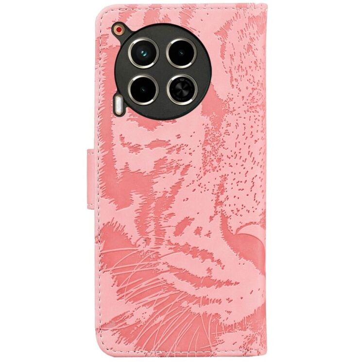 Чехол-книжка Deexe Tiger для TECNO Camon 30 (CL6) - Pink: фото 6 из 7
