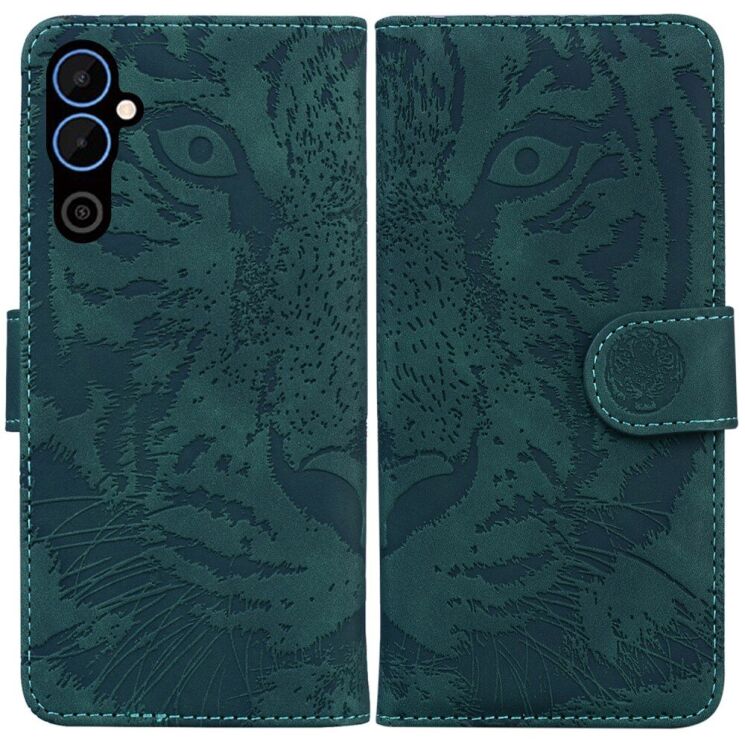 Чехол-книжка Deexe Tiger для Tecno Pova Neo 2 (LG6n) - Green: фото 1 из 7