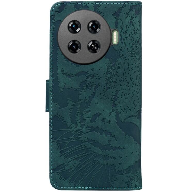 Чехол-книжка Deexe Tiger для TECNO Spark 20 Pro+ - Green: фото 6 из 7